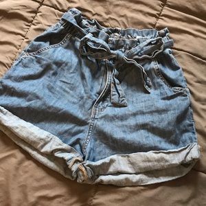 High waisted H&M jean shorts.